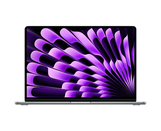  Ноутбук Apple MacBook Air A3114 (MC9D4LL/A) M3 8 core 16Gb SSD256Gb/10 core GPU 15.3" Liquid Retina (2880x1864) Mac OS grey space WiFi BT Cam 