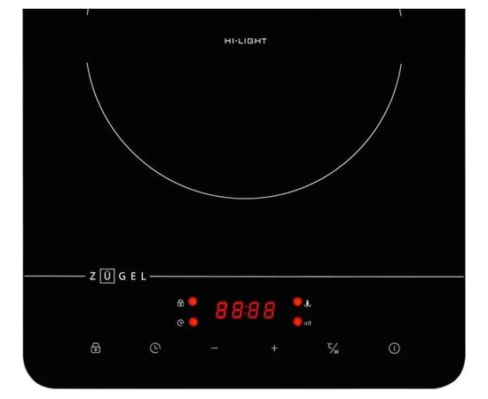  Плитка настольная ZUGEL ZEHF280B черная 