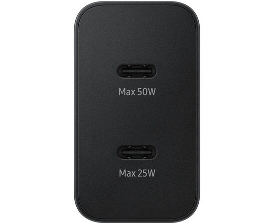  СЗУ SAMSUNG EP-T5020XBEGEU +кабель 50W 2xUSB-C Черный 