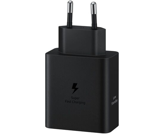  СЗУ SAMSUNG EP-T5020XBEGEU +кабель 50W 2xUSB-C Черный 