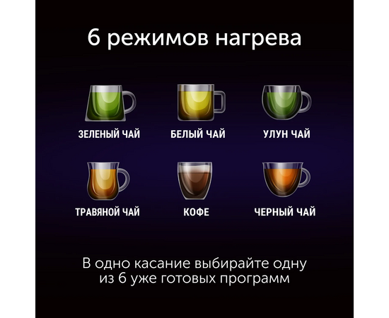  Электрочайник Red Solution KG1330D прозрачный/черный 
