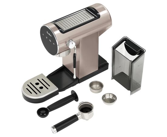  Кофеварка TESLER ECM-260 Sand grey 
