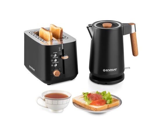  Электрочайник Endever Skyline KR-372S черный 