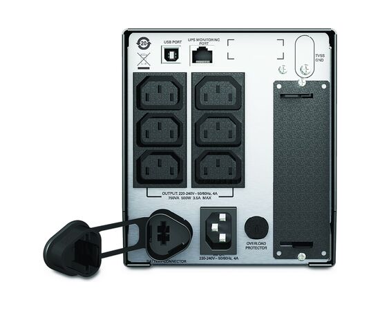  ИБП APC Smart-UPS SMT750IC 500Вт 750ВА черный 