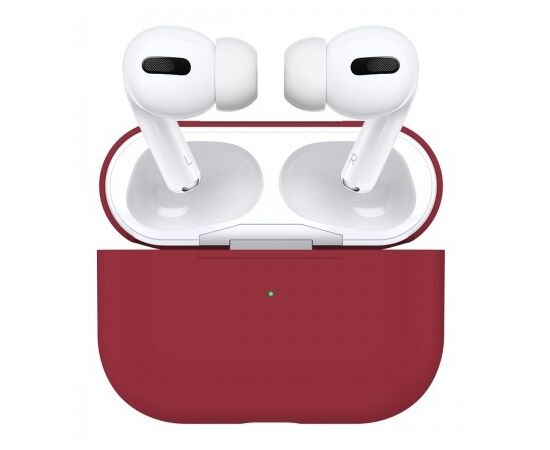  Чехол силиконовый для AirPods 3 (18), малиновый 