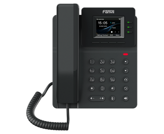  Телефон IP Fanvil V60P черный 