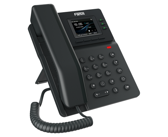  Телефон IP Fanvil V60P черный 