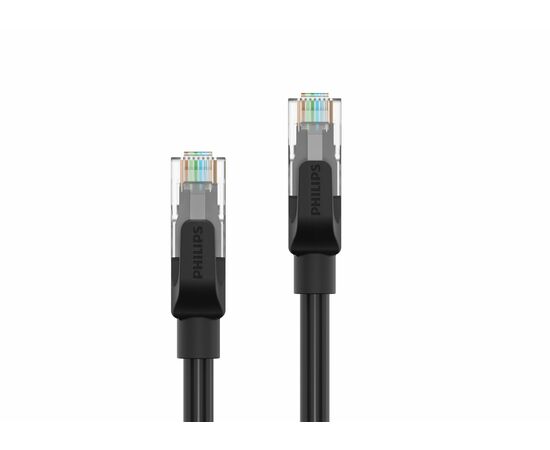  Патч-корд Philips SWN2101G/56 CAT.6 26AWG, OD:6.0mm, 1M Black 
