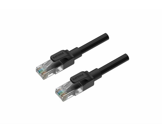  Патч-корд Philips SWN2101G/56 CAT.6 26AWG, OD:6.0mm, 1M Black 