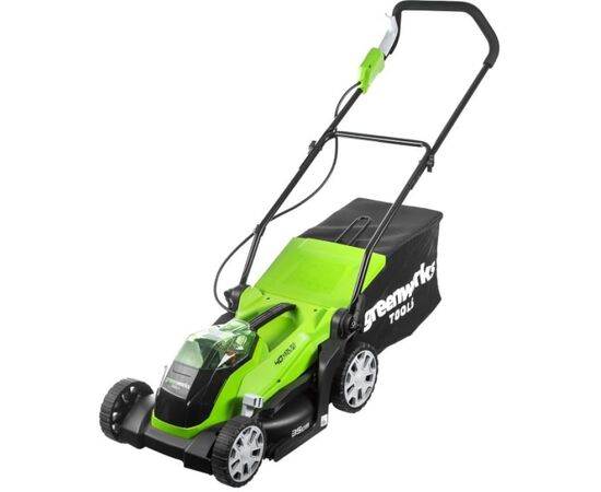  Газонокосилка GREENWORKS G40LM35K2 40V 2501907UA аккумуляторная колесная 