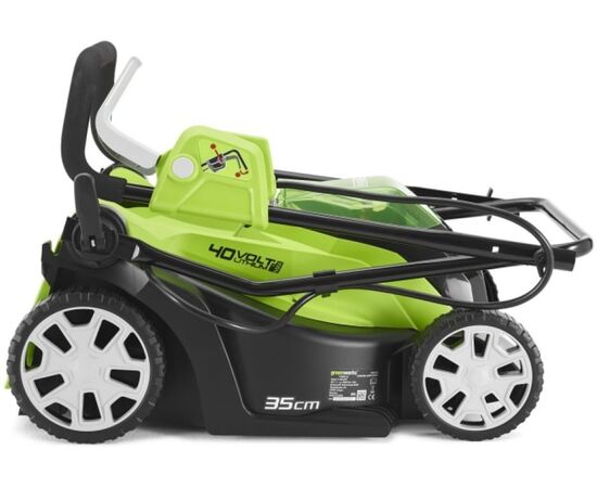  Газонокосилка GREENWORKS G40LM35K2 40V 2501907UA аккумуляторная колесная 