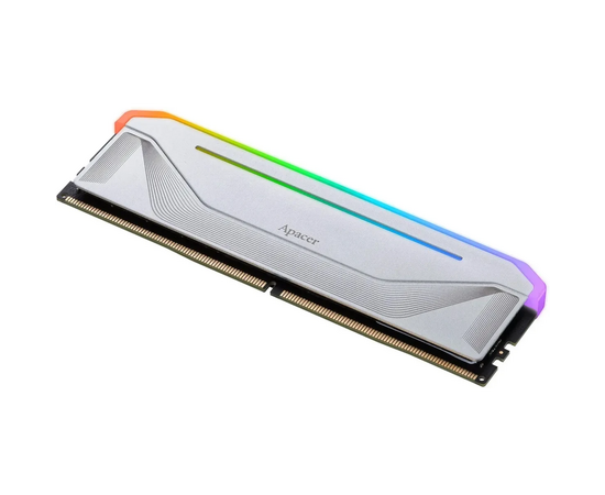  ОЗУ APACER NOX RGB (AH5U32G64C552NWAA-2) DDR5 DIMM 6400-32 2048x8 32GB 1.4V OC Silver w/HS RP-K2 