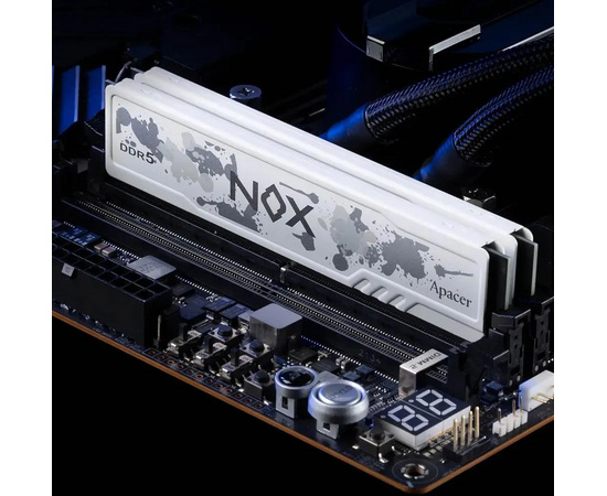  ОЗУ Apacer NOX RGB (AH5U32G60C622MWAA-2) DDR5 32GB 6000MHz DIMM White CL38 1.35V Kit (2x16GB) (Retail) 2048*8 Heat Sink (Retail) 