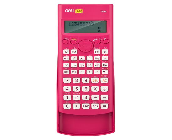  Калькулятор научный Deli E1710A/RED красный 