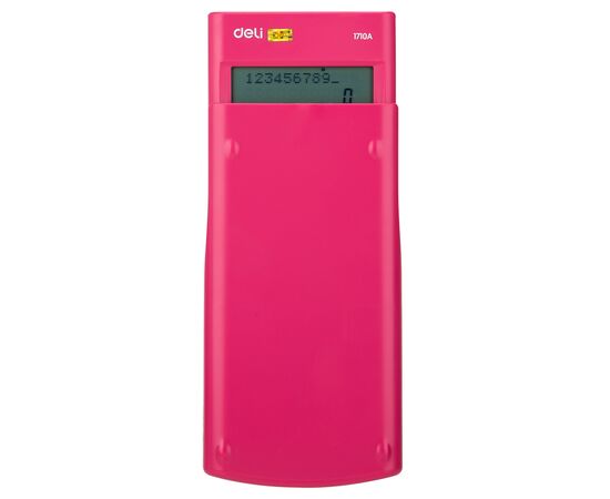  Калькулятор научный Deli E1710A/RED красный 